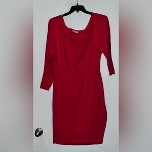 Rebdolls - Elegant Red Women's Dress